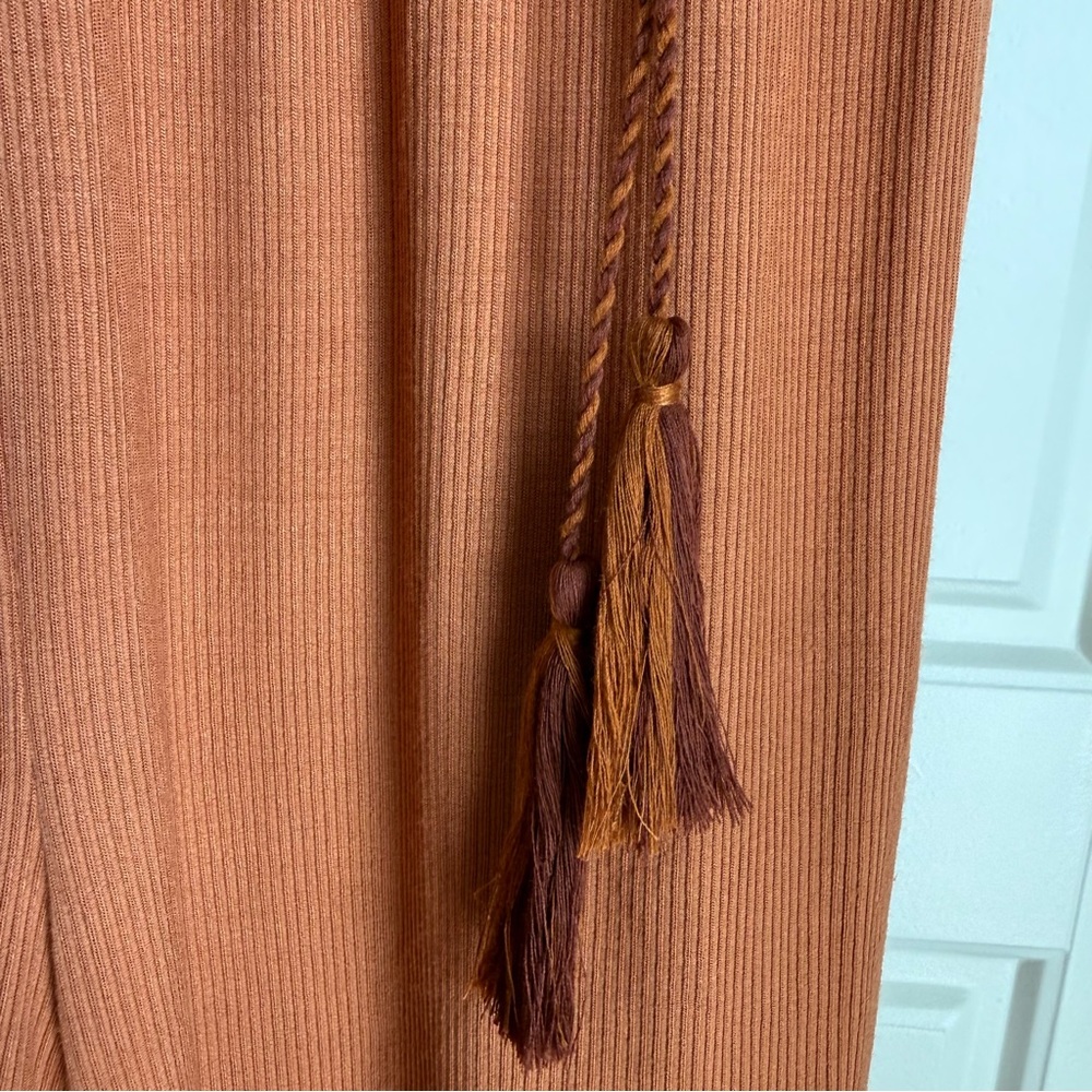 Anthro Marina Tiered Wide Leg Jumpsuit - Picture 7 of 11